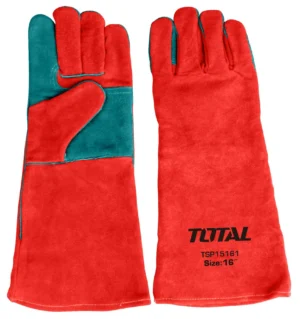 TOTAL - Manusi de protectie - sudor - piele - marime 16