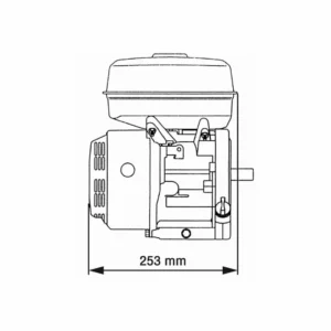 Motor benzina GP-170F 7 CP