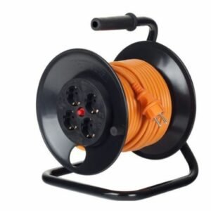 Derulator Cablu 20m | 4 Prize | 3x1.5mm² | IP44 Profesional