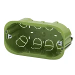 Doză aparat Gewiss GW24404PM pentru rigips, 4 module, 133x73x50 mm