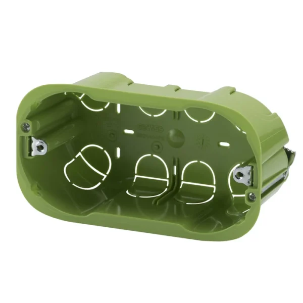 Doză aparat Gewiss GW24404PM pentru rigips, 4 module, 133x73x50 mm