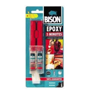 BISON EPOXY 5MINUTE – Adeziv rapid bicomponent 2×12 ml