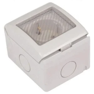 Priză aplicată cu capac TOTAL GREEN, Schuko, IP55