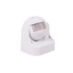 Senzor de mișcare NV JQ30, alb, 180°, 1200W, rază 2–12 m, IP44