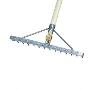 Grebla cu Dinți Răsuciți, 380 mm, 14 Dinți, cu Coadă