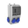 Tablou electric BM/Bemis BH1‑2202‑2020 – 2P + 2P 16 A, IP44