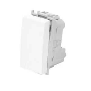 Întrerupător Cap Scară EL_MODA Alb 1 Modul – Montaj Încastrat