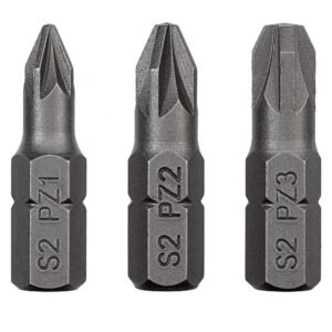 Set 25 Biti PZ3 lungime 25 mm – cod 271300