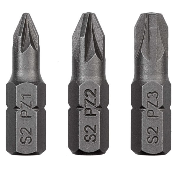 Set 25 Biti PZ3 lungime 25 mm – cod 271300