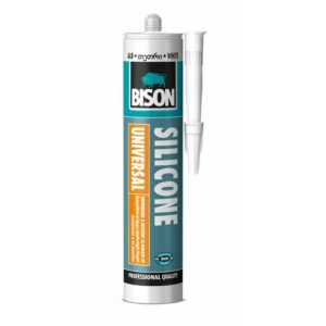 Bison Silicon Universal Alb 280ml – etanșare versatilă, rezistentă și durabilă