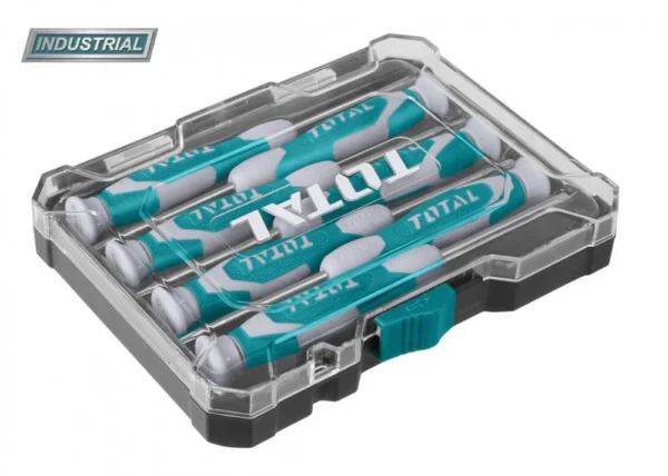 Set 7 surubelnite de precizie TOTAL Industrial