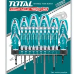 Set 18 surubelnite TOTAL Industrial - Cr-V