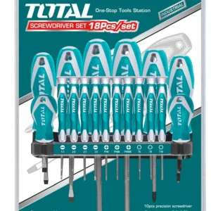 Set 18 surubelnite TOTAL Industrial - Cr-V