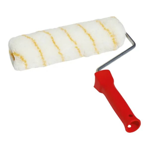 Trafalet Fir Poliester Roșu – 250x48x11x8 mm, pentru Vopsele Lavabile și Acrilice