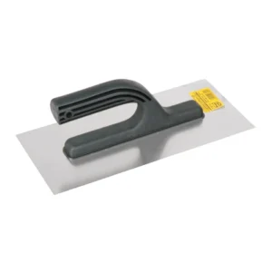 Gletieră Dreaptă cu Mâner PVC și Lamă de Inox, 270x125 mm