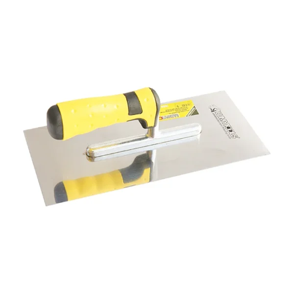 Gletieră Dreaptă cu Suport de Aluminiu și Mâner de Cauciuc, 280x130 mm