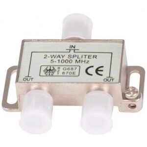 Spliter Profesional CATV 2 Căi, 5-1000 MHz