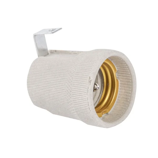 Dulie Ceramică E27 cu Clemă
