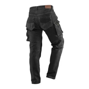 Pantaloni de Lucru, Denim, Negri, Lungi
