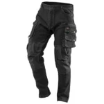 Pantaloni de Lucru, Denim, Negri, Lungi