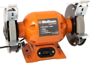 Polizor de Banc Wolfson 250W - 155mm | Unelte Ascuțite și Suprafațe Netezite în Atelierul Tău