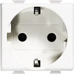 Bticino Matix - Priză Schuko 2 Module, Albă (AM5440/2)