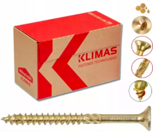 Șurub Dulgherie WKKMWHT60120 6.0x120mm ZG TX30 | Fixare Rapidă Lemn