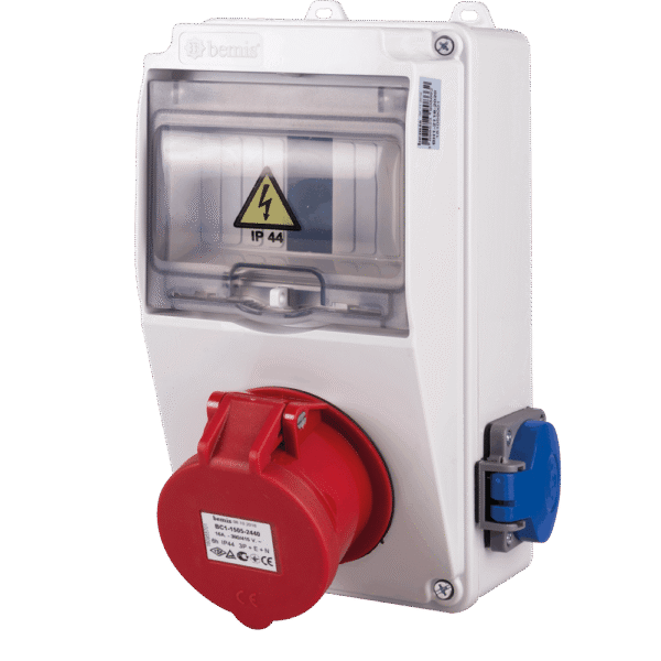 Tablou electric Bemis BH1‑2118‑2020 – 1P (5×16 A) + 2P (1×16 A), IP44