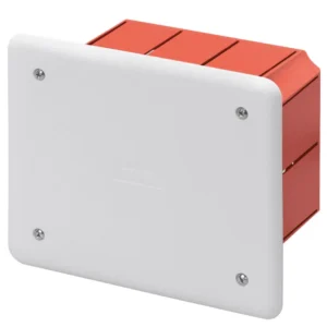 Doză de derivație Gewiss GW48003, 118x96x70 mm, IP40, capac opac