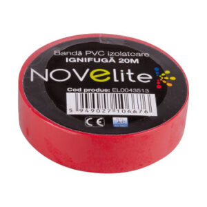 Bandă Izolatoare Roșie, Ignifugă