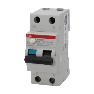 Întrerupător diferențial 20A 1P+N C 6kA 30mA DSH201