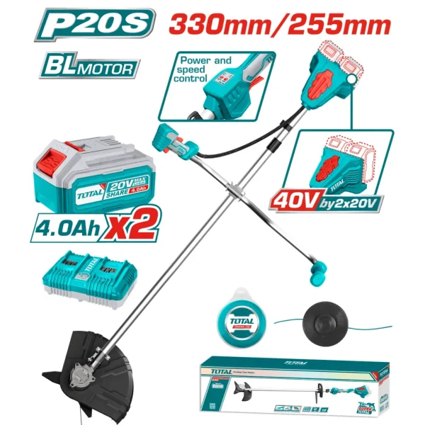 Motocoasă & trimmer TOTAL 40V
