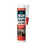 Bison Silicon Roșu pentru Temperatură 280ml – etanșeizant rezistent la temperaturi înalte