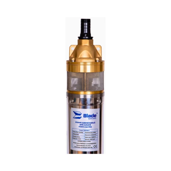 pompa 2600 l/h BLADE 4SKM-150 Pro pentru put si fantana