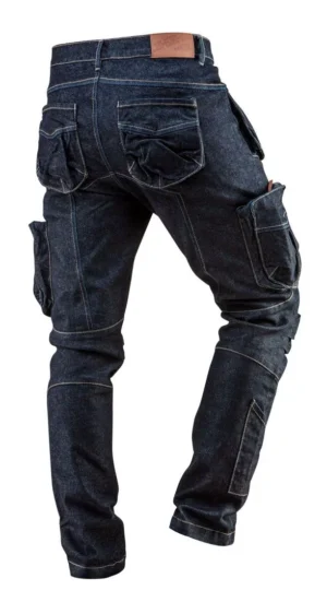 Pantaloni de Lucru Denim cu 5 Buzunare