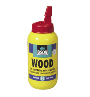 BISON – Adeziv de interior pentru lemn D2, 250g