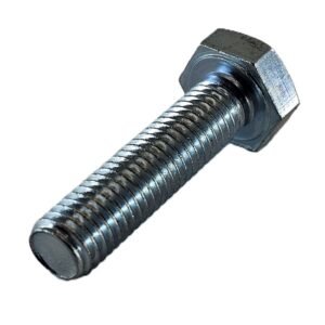 M10×40 Şurub hexagonal – Clasa 6.8, zincat
