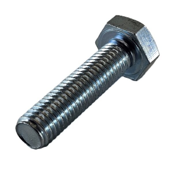 M10×40 Şurub hexagonal – Clasa 6.8, zincat