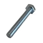 M6×40 Șurub hexagonal – Clasa 8.8, zincat