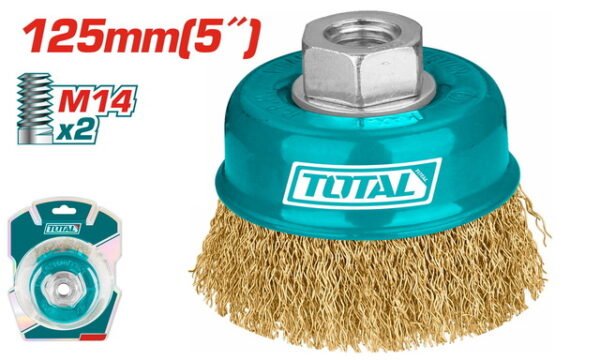 Perie de Sârmă Tip Cupă - 125mm