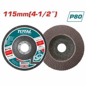 Disc Lamelar Frontal 115mm P80 | Șlefuire Eficientă Metale/Lemn