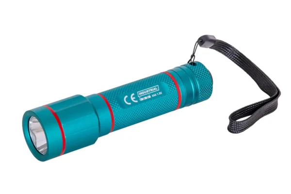 Lanternă Portabilă din Aluminiu TOTAL, 250 Lumeni