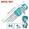 Set 9 chei imbus torx TOTAL Industrial