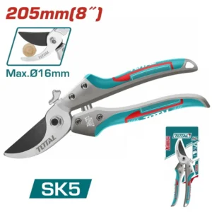 Foarfecă pentru Tăiere Crengi - 8 Inch / 205 mm, Mâner Aluminiu + TPR