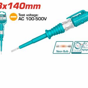 Creion de Tensiune (Tester) TOTAL, 140mm, AC 100-500V