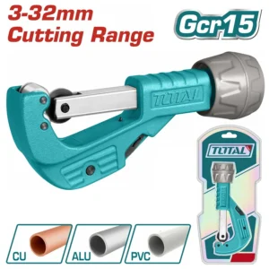 Cleste pentru taiat tevi Total Industrial - 3-32mm