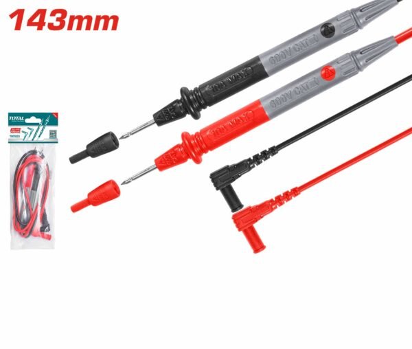 Cabluri pentru multimetru TOTAL, 100cm