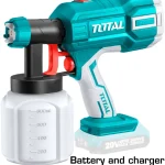 Pistol de vopsit TOTAL - 800ml Resigilat, 20V - nu include acumulator si incarcator