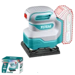 Șlefuitor Orbital TOTAL 20V, Dimensiune Bază 110x100 mm