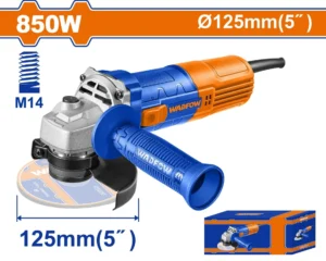Polizor unghiular Wadfow, diametru disc 125mm, 850W, 12000rpm, 240V, discul nu este inclus